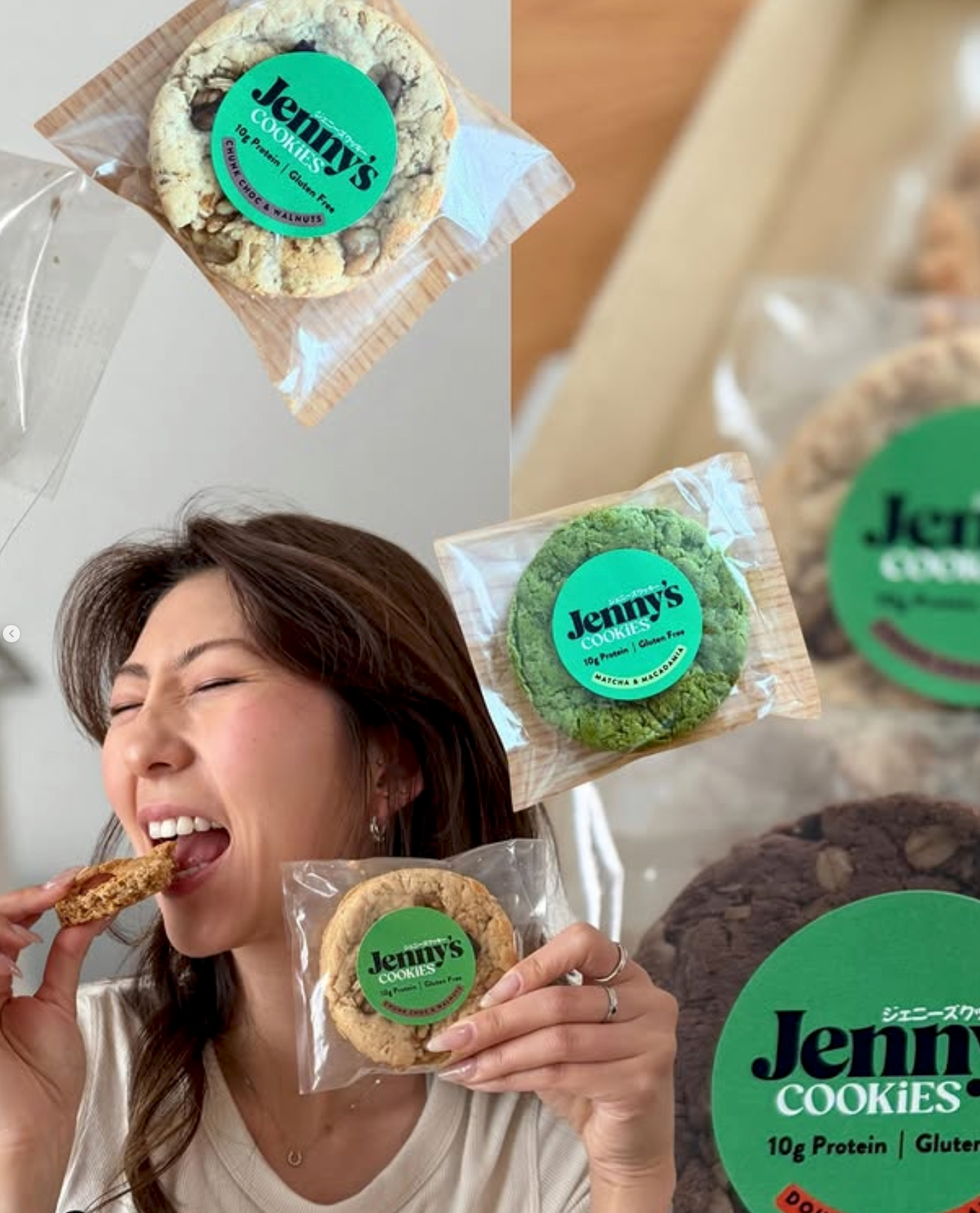 グルテンフリークッキー 単品 Jenny's Cookies