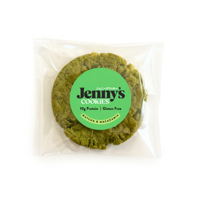 業務用プロテインクッキー 抹茶＆マカダミア 48枚｜Jenny's Cookies